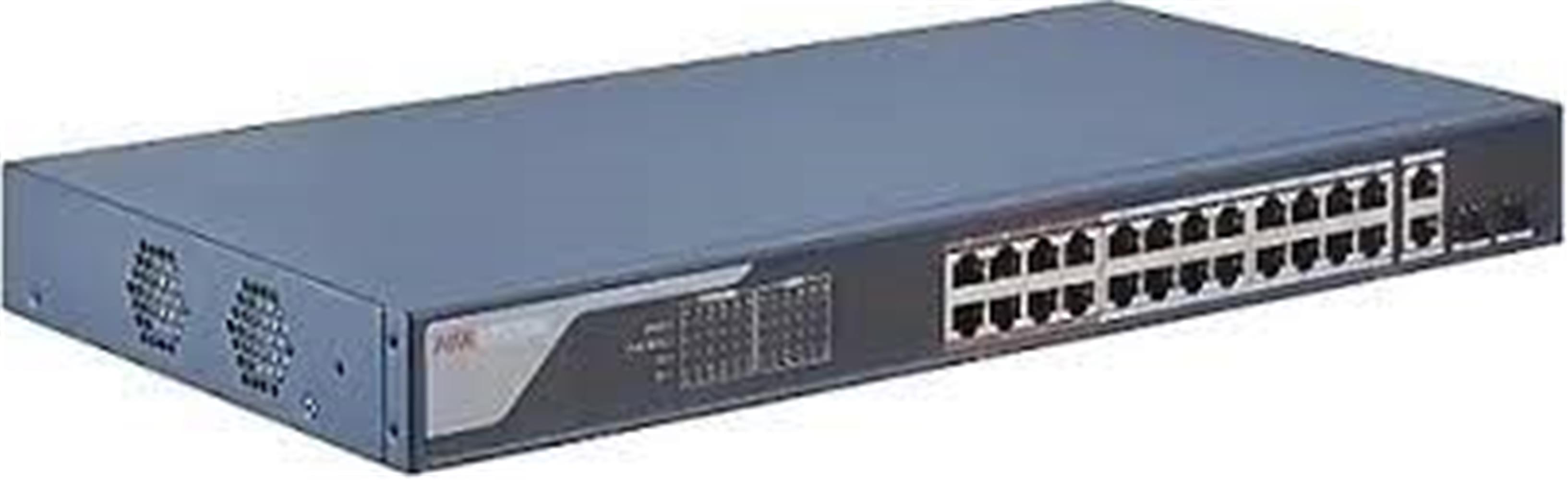 HIKVISION DS-3E1326P-EI 24 PORT 10-100-1000 MBPS GIGABIT SWITCH 370W