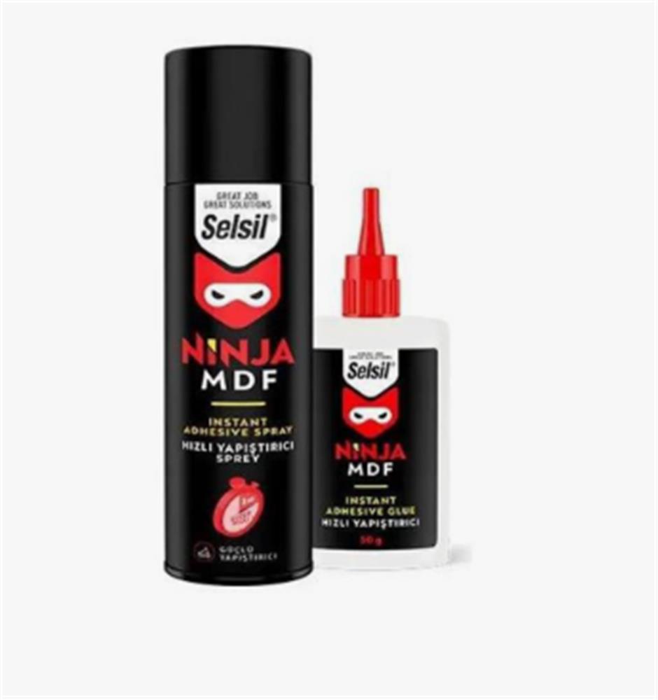 Selsil 200ml  50gr Hızlı Yapıştırıcı Ninja Mdf 