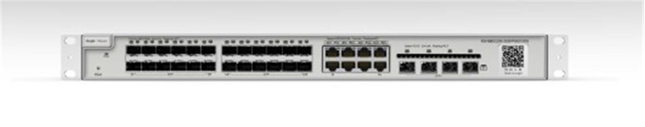 Ruijie-Reyee RG-NBS3200-48GT4XS 48-Port L2 Managed 10G Switch,4 -10G SFP+ Slots, 370W PoE