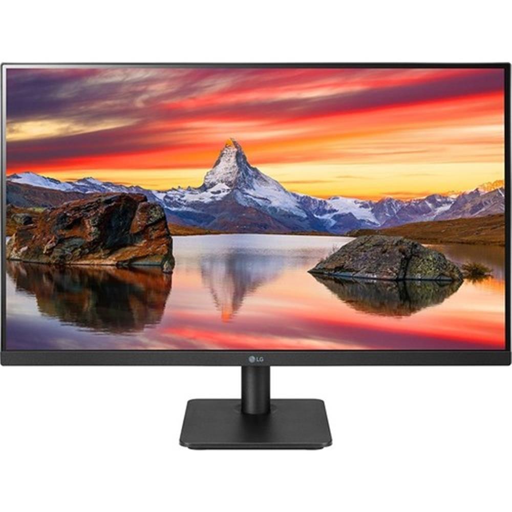 Lg 27" 27MP450P-B Ips 5Ms 75Hz Vga Hdmı Dp Fhd 1920X1080 Yukseklık Ayarı Vesa Sıyah Gamıng Monitör