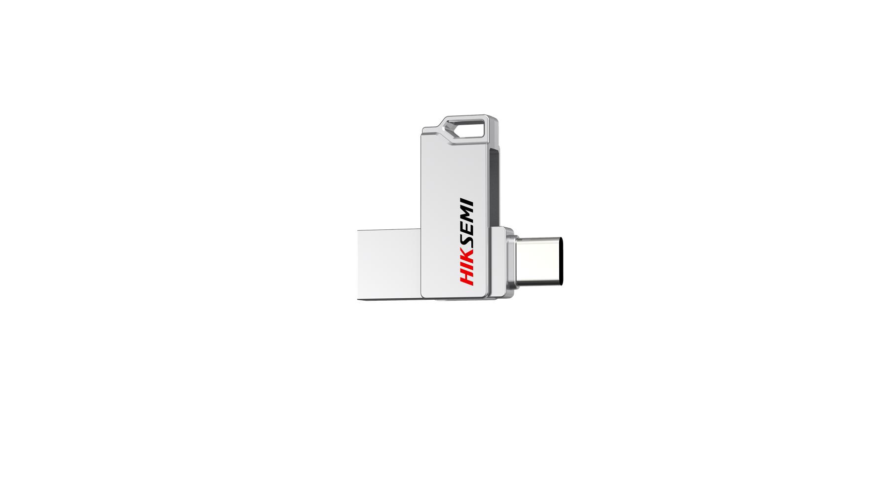 Hiksemi 64GB HS-USB-E327C-64G Type-C Dual USB 3.2 Flash Bellek