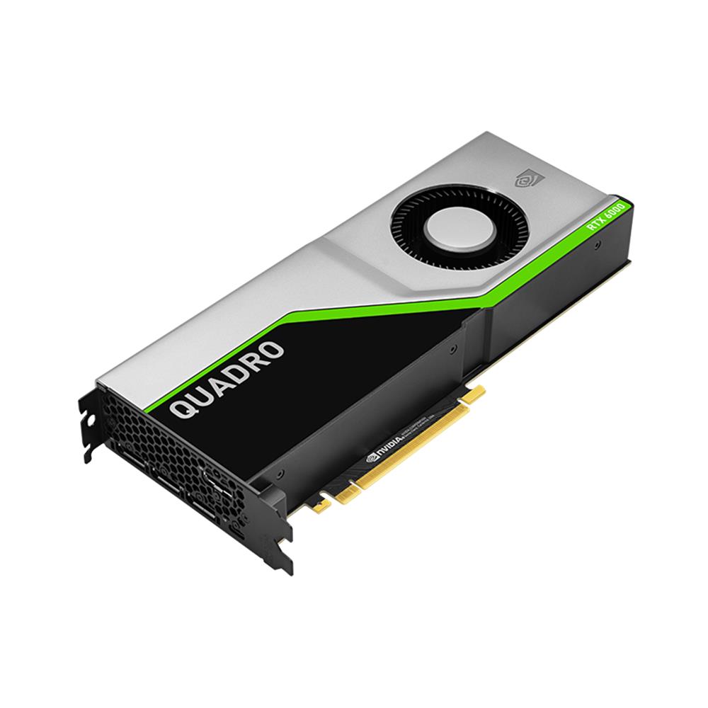 Pny nVidia Quadro RTX6000 (VCQRTX6000-PB) (24GB GDDR6 ECC, Profesyonel 3D) Ekran Kartı