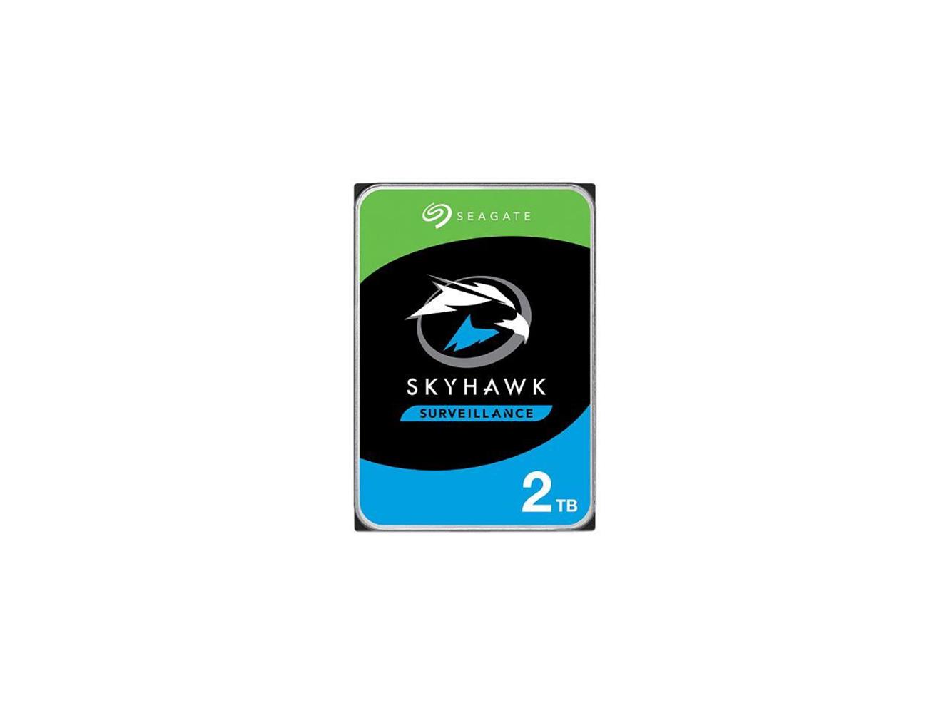 Seagate 2TB ST2000VX015 3.5" 256 MB Skyhawk SATA3 7-24 Güvenlik Diski (İthalat)