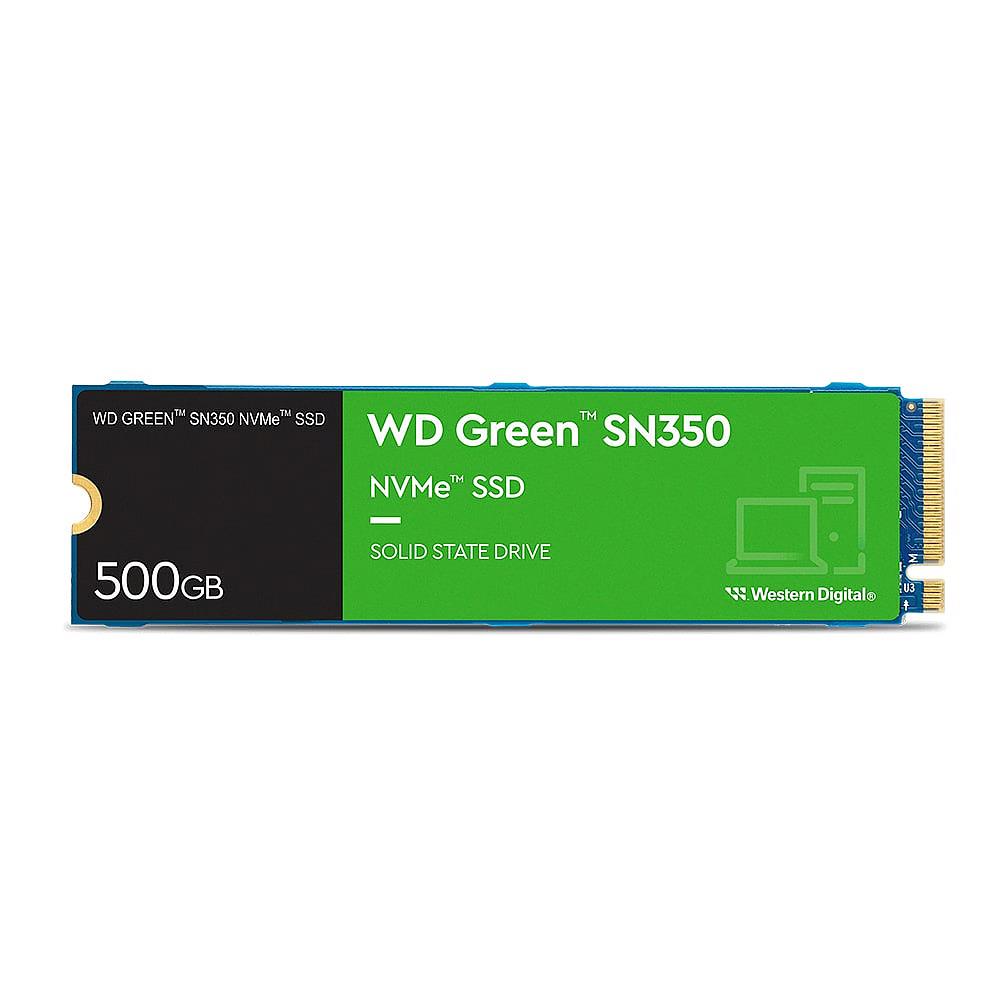 WD 500GB GREEN SN350 WDS500G2G0C PCIE GEN3 X4 OKUMA 2400MB  YAZMA 1500MB M.2 SSD 