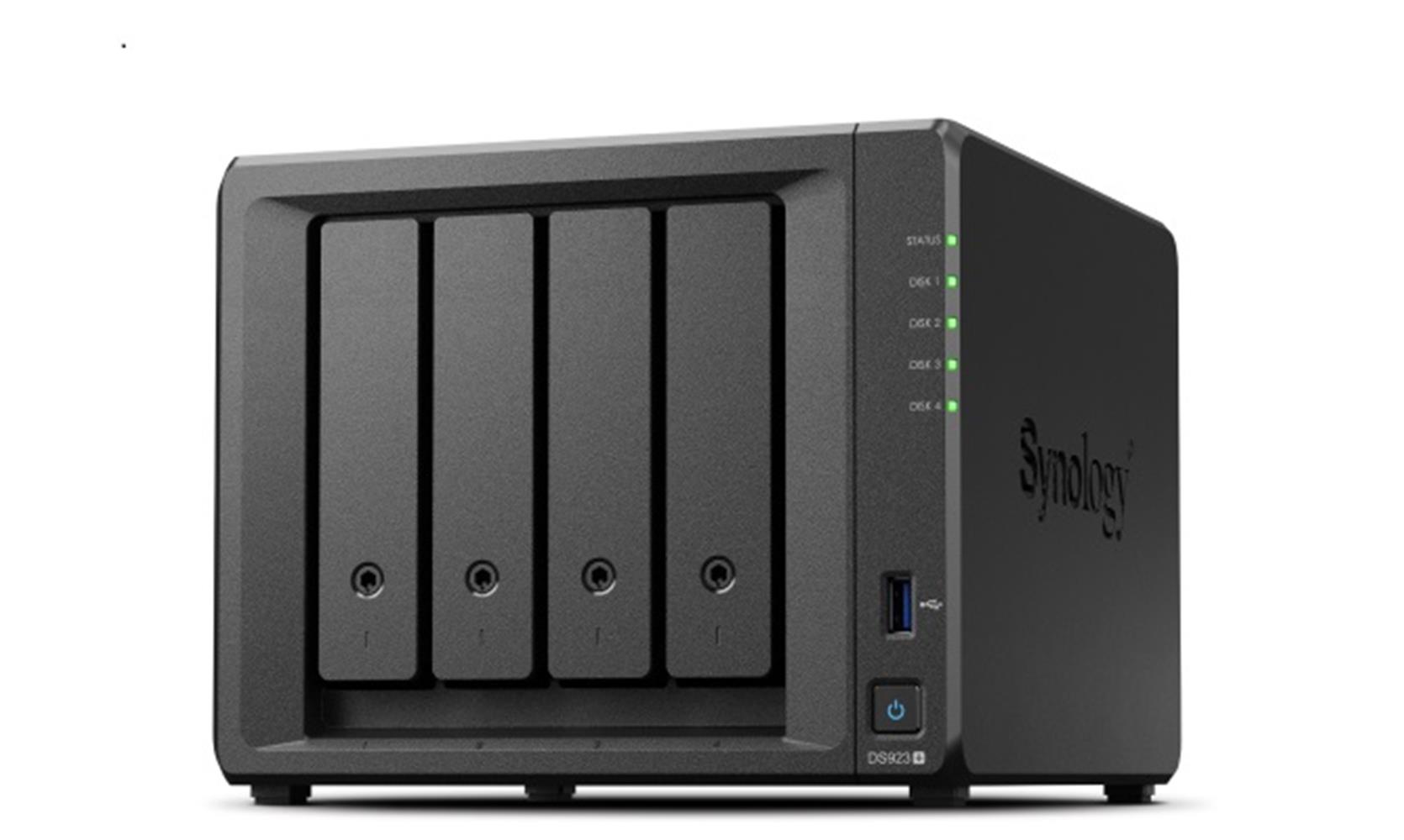 Synology DS923+ 4 Yuvalı 4GB Depolama Ünitesi