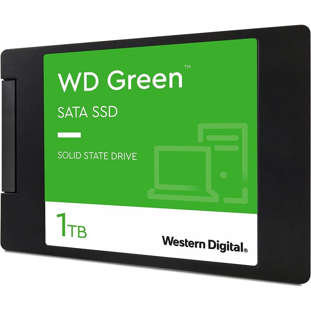 WD 1TB GREEN WDS100T3G0A 545-465 MB-S 2.5 IN 7MM SATA SSD