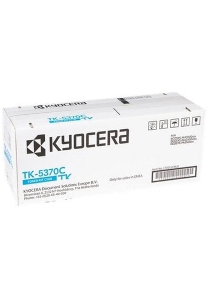 Kyocera TK-5370C Cyan Mavi Orjinal Fotokopi Toneri Ecosys MA3500cix - MA3500cifx 5.000 Sayfa