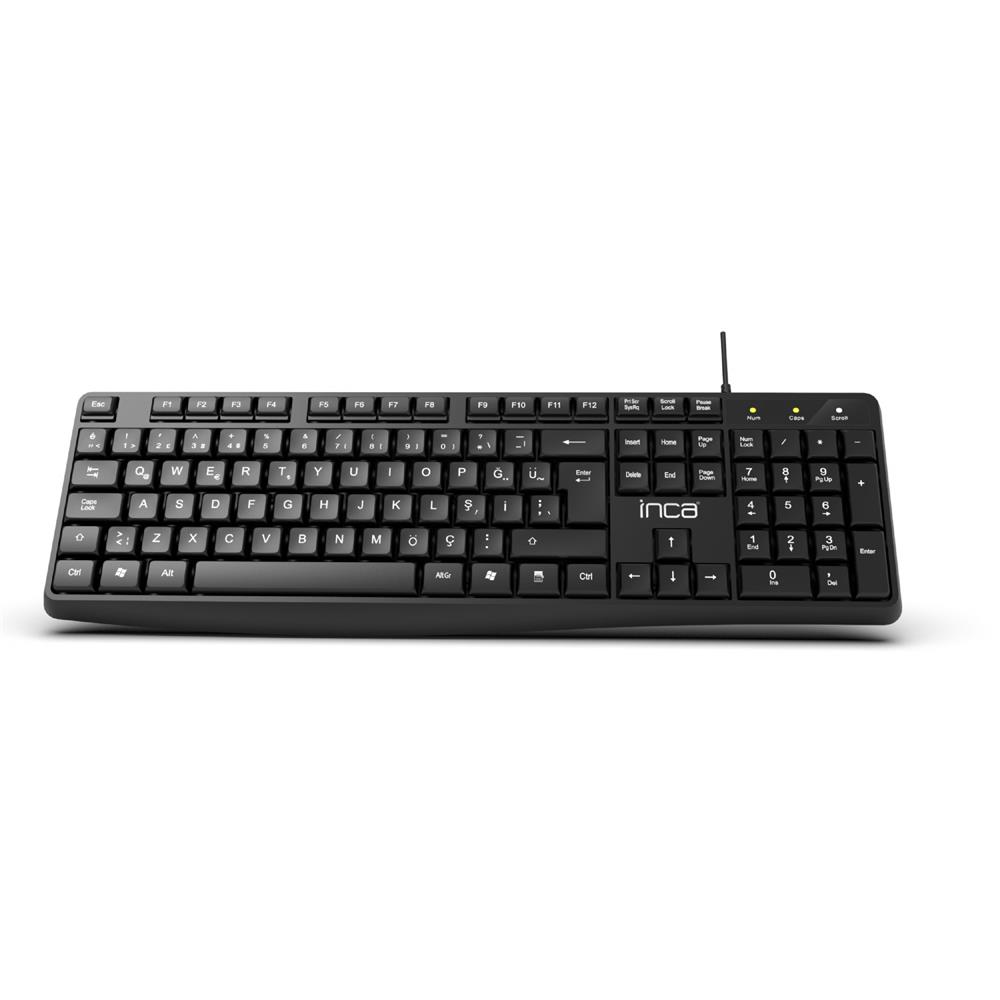 Inca IK-275QU Multimedya Soft Touch Black Keyboard