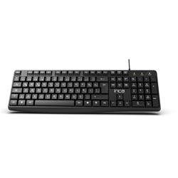 Inca IK-275QU Multimedya Soft Touch Black Keyboard (Kablo Uzunluğu 1,35 mt) (10 Milyon TuşTıklama)