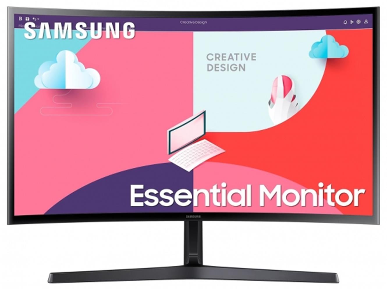 Samsung 27" LS27C366EAUXUF 75Hz 4ms VA FHD 5MS 75HZ HDM VGA FreeSync Curved Monitör Monitör