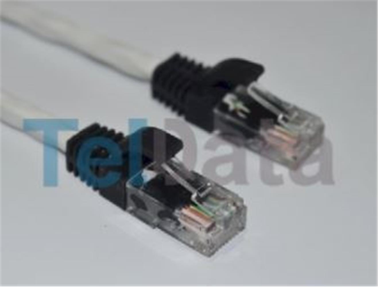 Teldata TLD-030B Cat6 0.30MT Beyaz Utp Patch Kablo