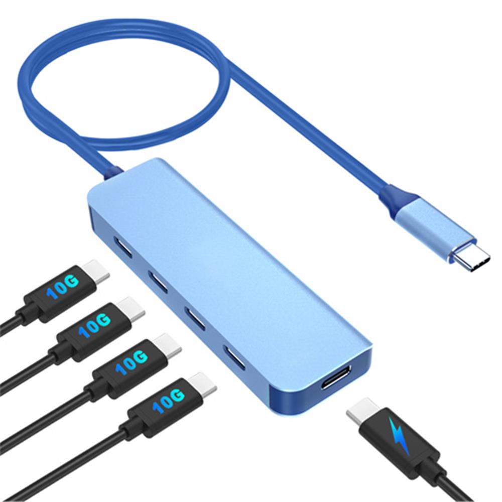 Vcom CUE39 Type-C To Hdmi(4K@60Hz)+Hdmi(1080P@60Hz)+Usb3.0+SD2.0+TF2.0+Pd 3.0 100W Çoklayıcı