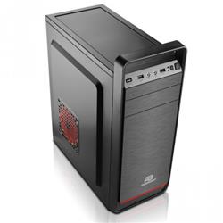 PowerBoost VK-A005S 250w ATX kulplu Shiny Piano Siyah Kasa 