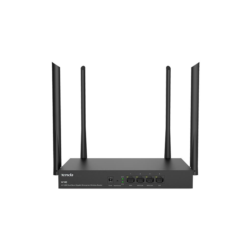 Tenda W18E AC1200  Dual Band Gigabit Enterprise Wireless Router