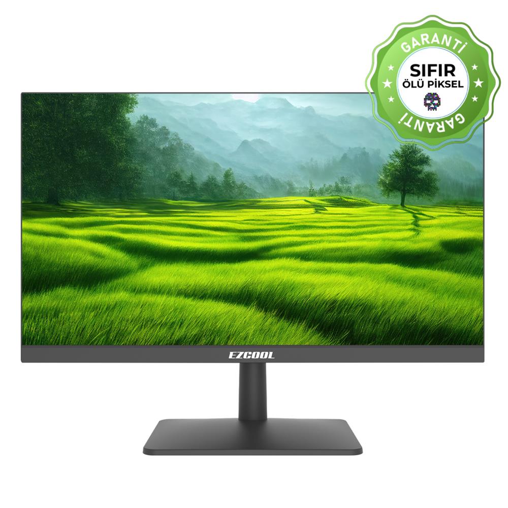 Ezcool 23.8" Corp EZC24 FHD 5MS 100Hz VGA HDMI VA Monitör (Sıfır Ölü Piksel Garantili)