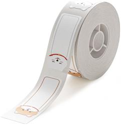 NIIMBOT T14-50-130PUPPY Beyaz-Renkli 14X50MM Termal Etiket 