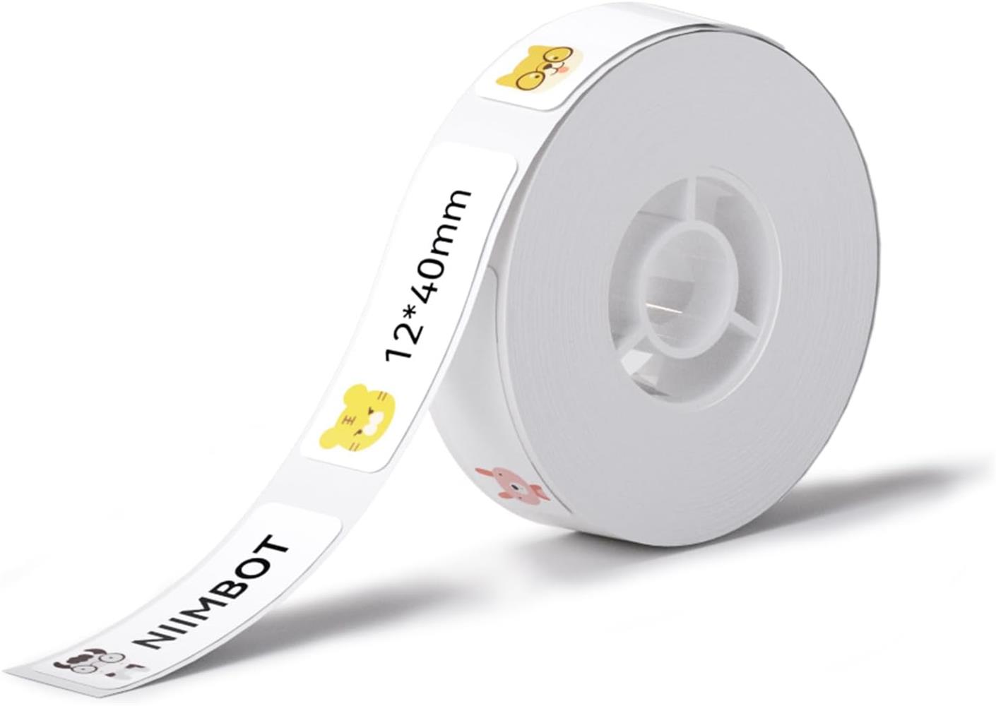NIIMBOT T12-40-160ZOO Beyaz-Renkli 12X40MM Termal Etiket 