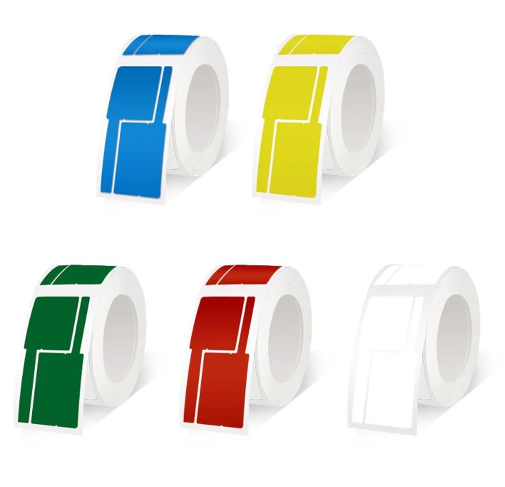 NIIMBOT T25-38+35-100WHITE Beyaz Kablolama Termal Etiket 