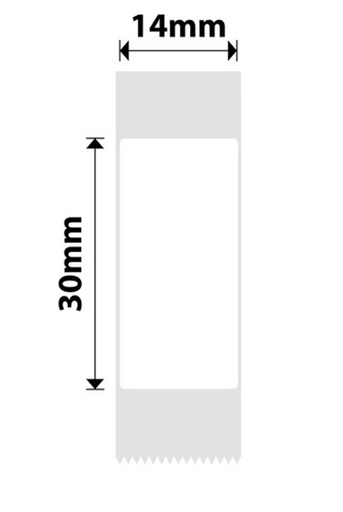 NIIMBOT EW14-30-190White Beyaz 14X30 Termal Etiket 