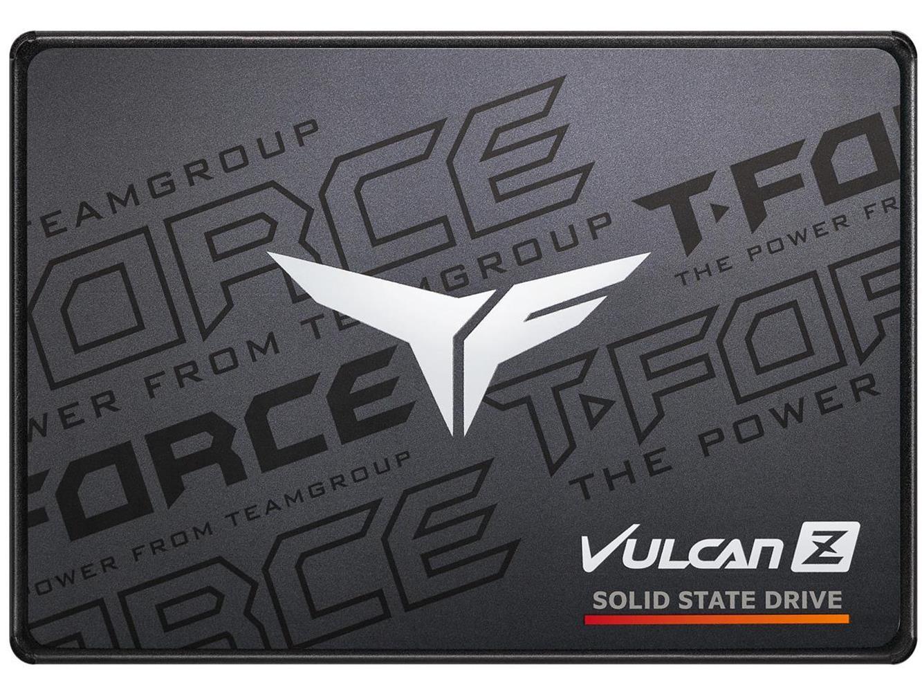 Team 256GB Vulcan Z T253TZ256G0C101 520-450MB-s 2.5" SATA 3 SSD Disk