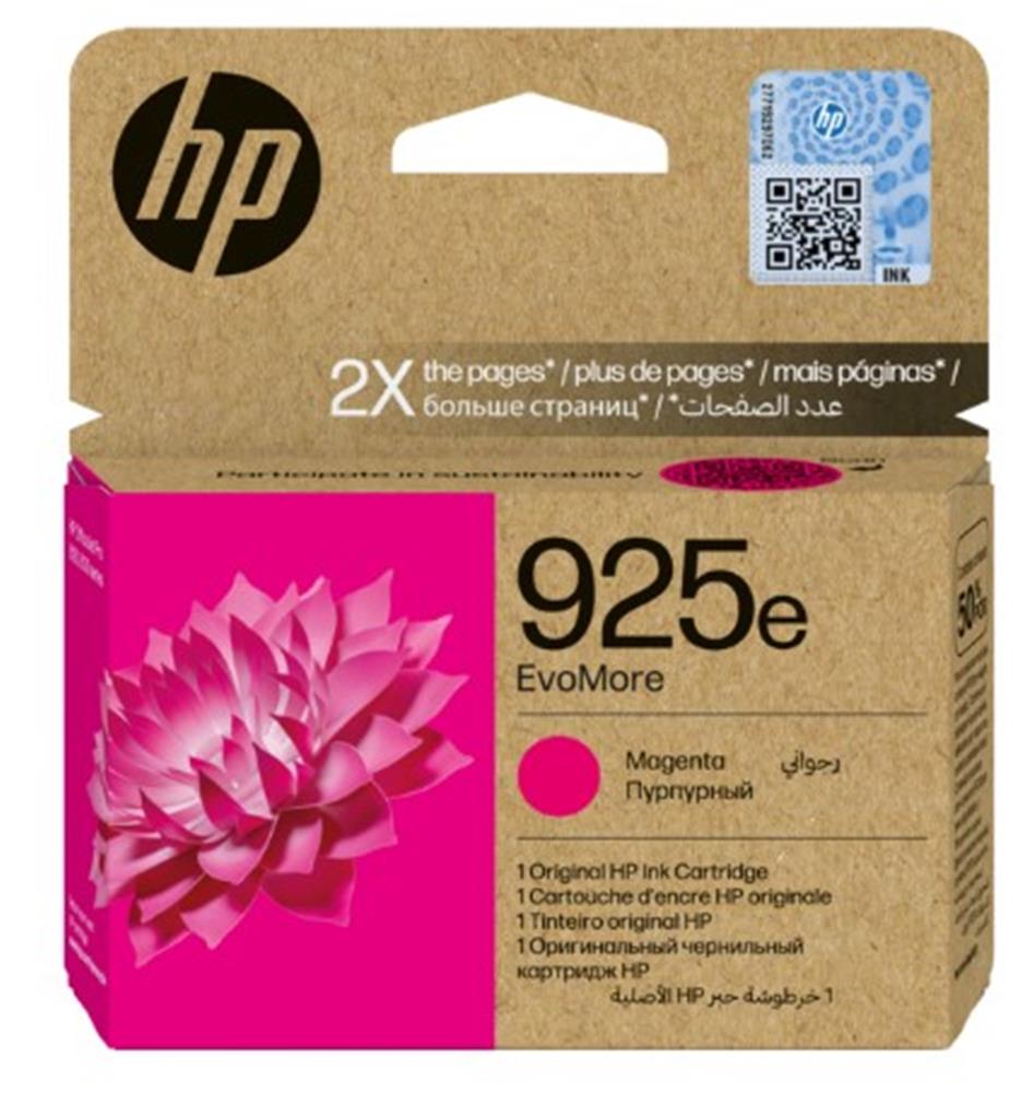 HP 925E MAGENTA KIRMIZI KARTU 4K0W1PE