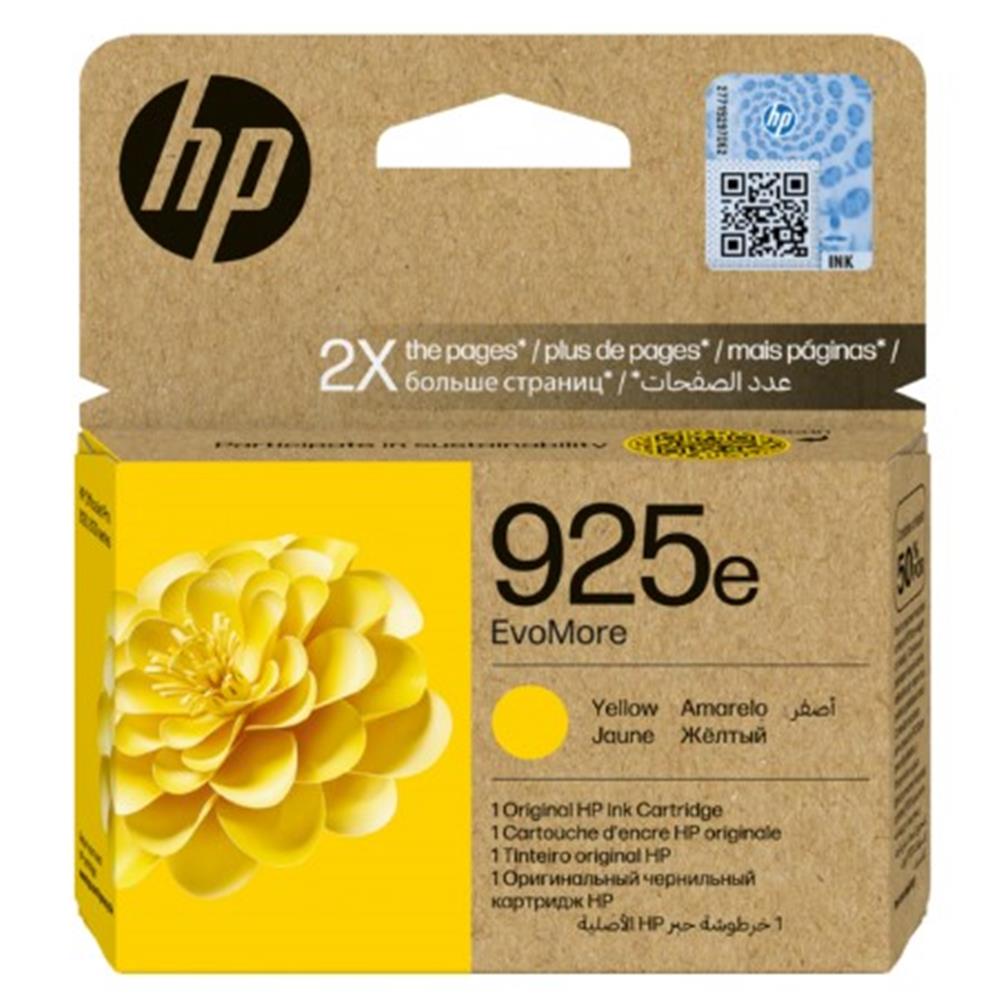 HP 925E YELLOW SARI KARTU 4K0W2PE