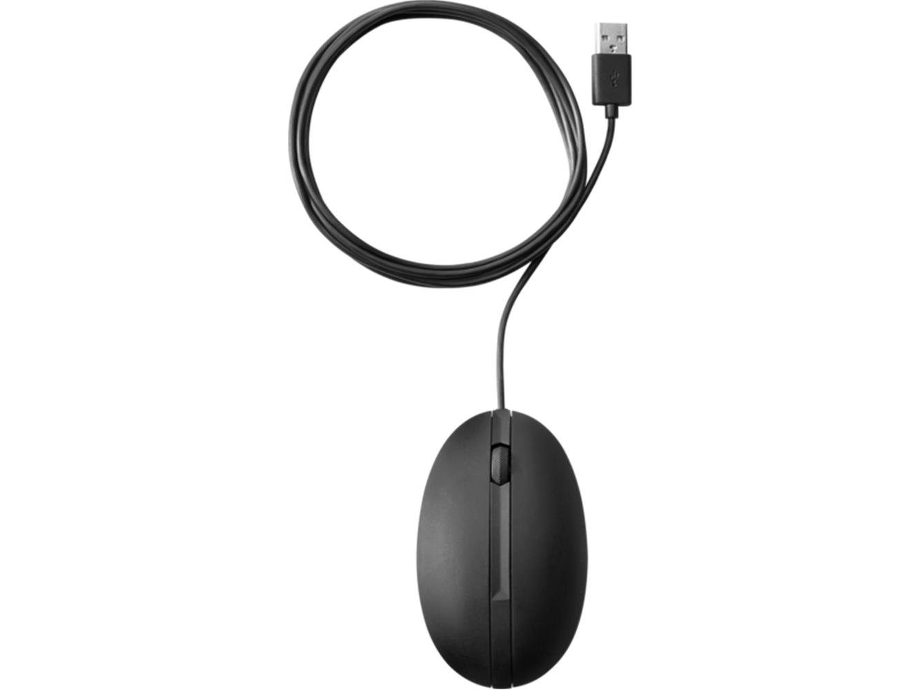 HP 320M 9VA80AA 1200Dpı Siyah Usb Kablolu Mouse Kablo Uzunluğu 1,8Mt 