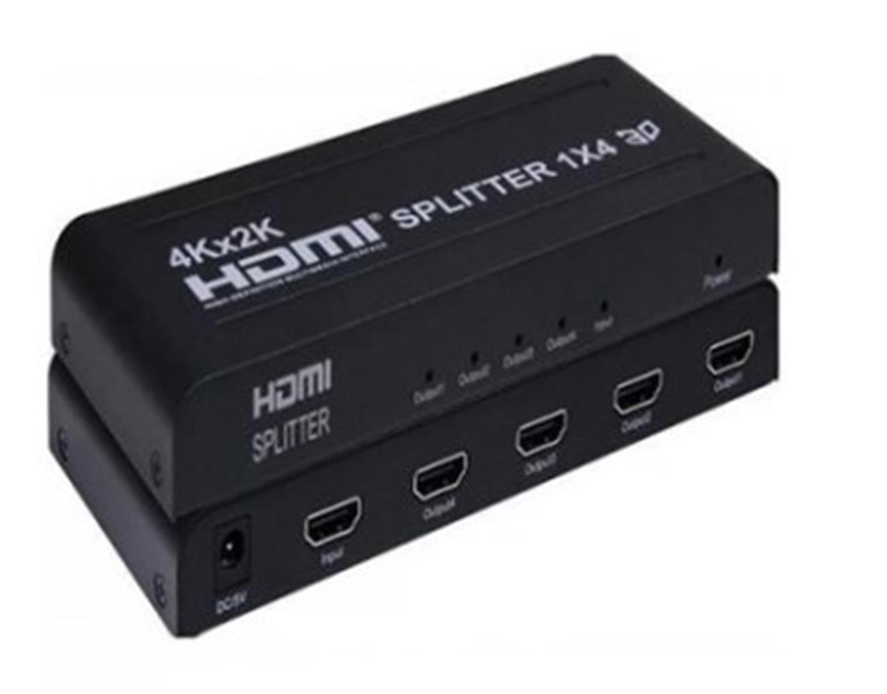 Nova NVC-HDSQP4 4K HDMI 1-4 Splitter 1 Giriş 4 Çıkış  