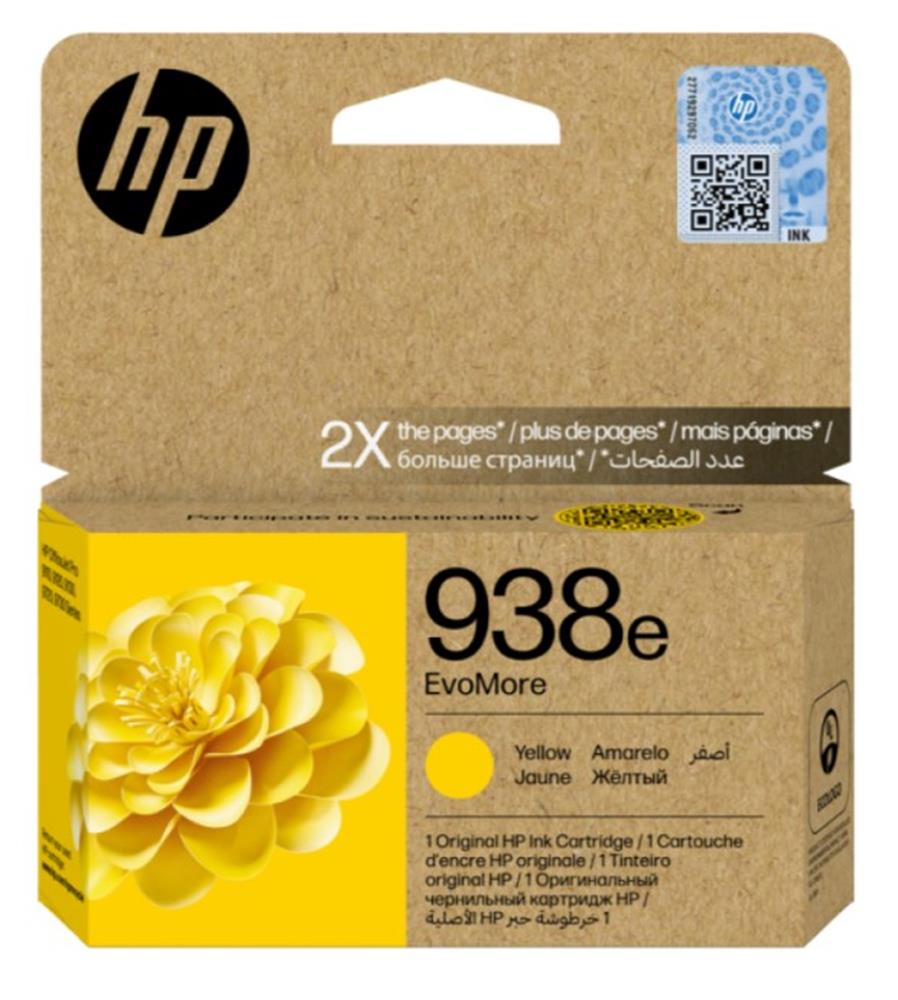 HP 938E YELLOW SARI YUKSEK KAPASITE KARTU 4S6Y1PE