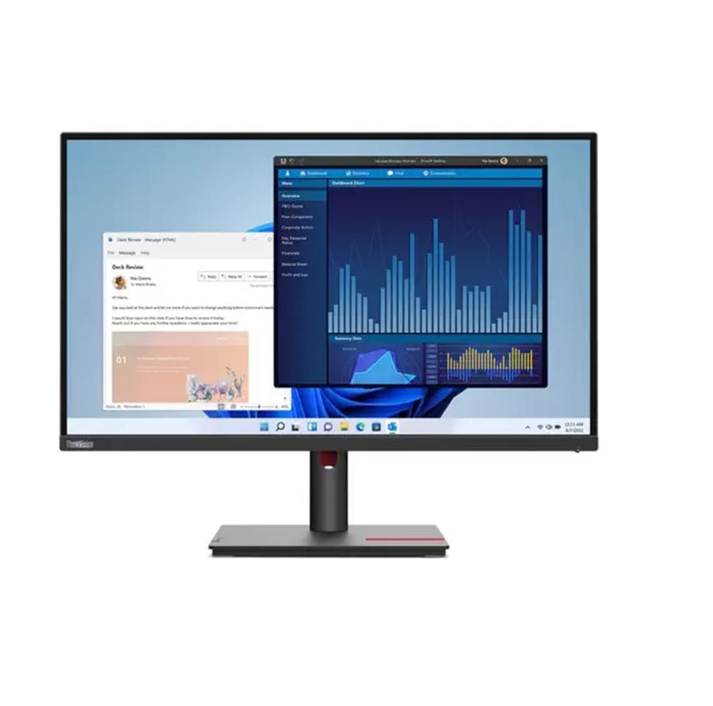 Lenovo 27" ThinkVision T27H-30 63A3GAT1TK 4 ms 60 Hz 2K Pivot IPS Monitör