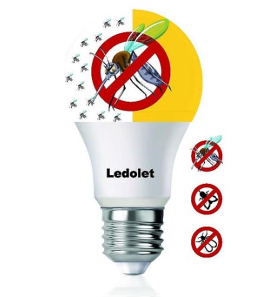 Ledolet 9w Sivrisinek Kovar E27 Led Ampul