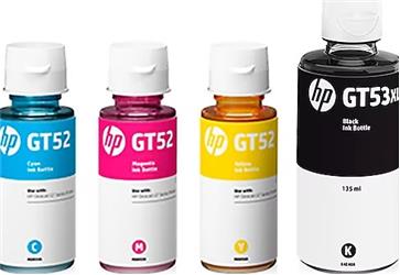HP 1VV21AE+M0H54A+M0H55A+M0H56A GT53XL+GT52 Mürekkep Takım Seti