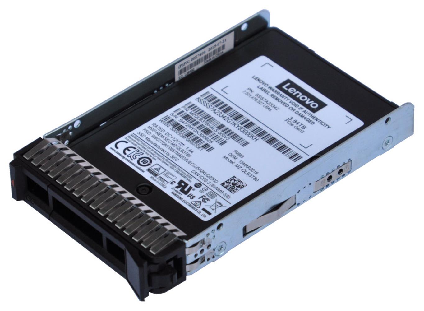 LENOVO 960GB SSD 4XB7A95049 2.5in ENTRY SATA 6GB HOT SWAP THINKSYSTEM