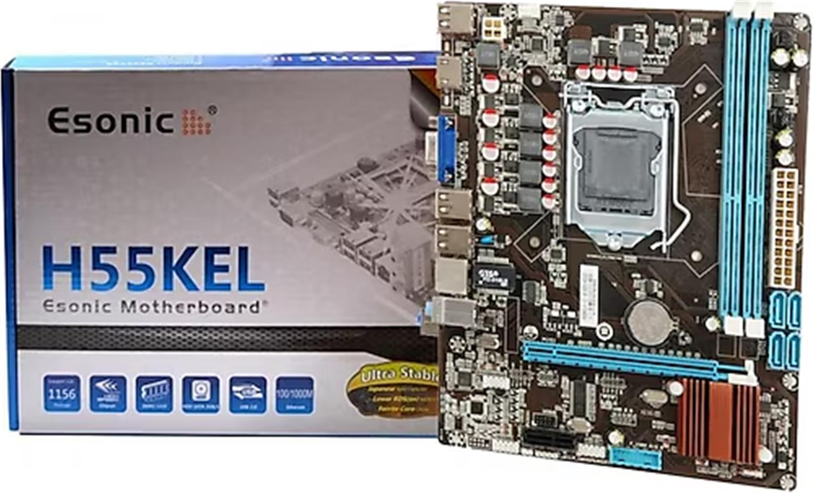 Seclife H55KEL DDR3 Hdmı Vga SATA2 1156Pp Anakart