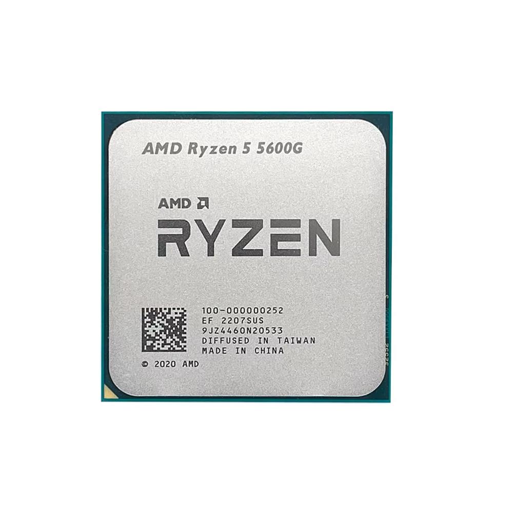 AMD RYZEN 5 5600G TRAY 3.9 GHZ 6 EKIRDEK 19MB CACHE AM4 7NM KUTULUSUZ FANSIZ ILEMCI