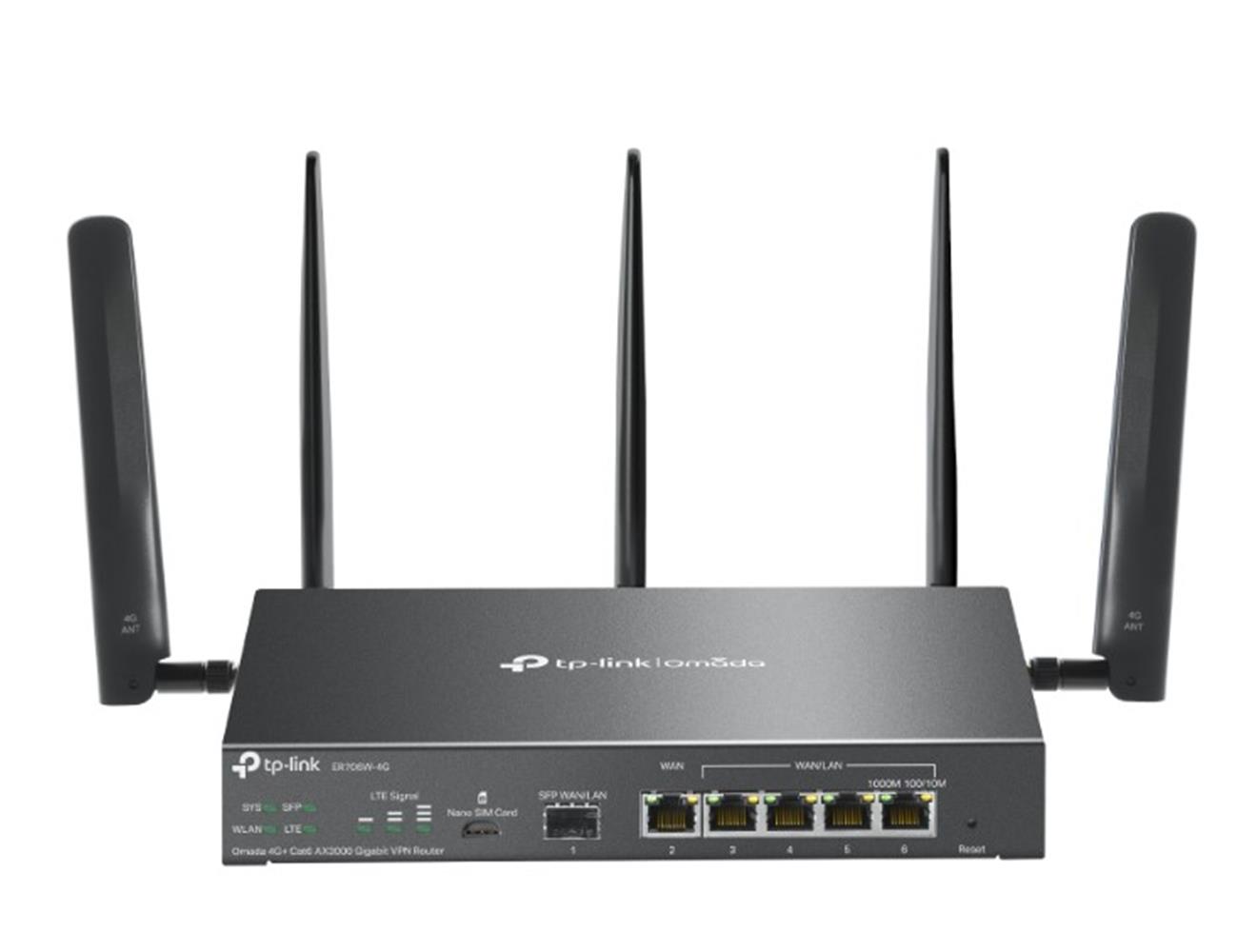 Omada Tp-Link ER706W-4G LTE AX3000 VPN Router