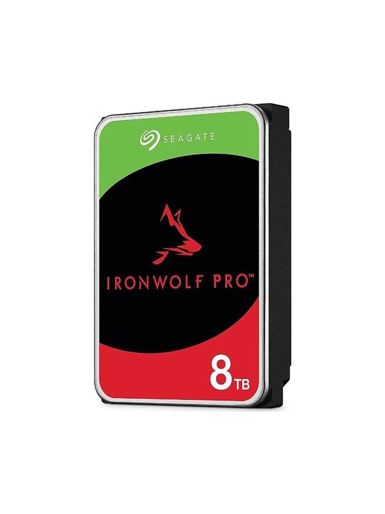 Seagate 8Tb ST8000NT001 Ironwolf PRO 3,5" 7200Rpm 256Mb Rv Sensör, Sata 3, 7-24  Nas Diski