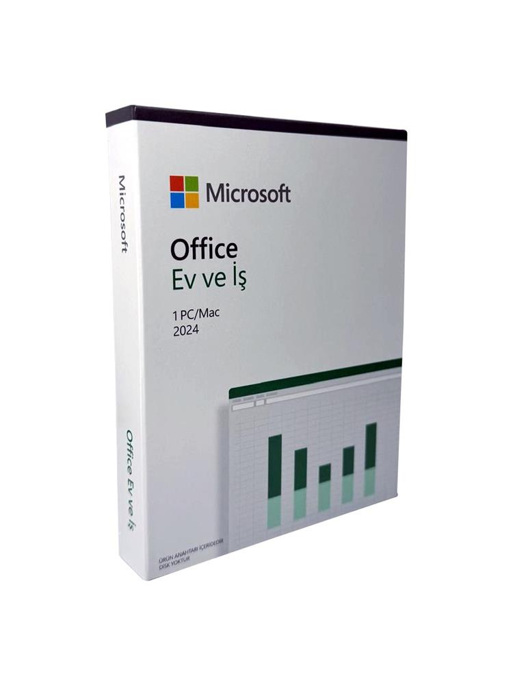 MICROSOFT OFFICE HOME AND BUSINESS 2024 EP2-06692 TURKE LISANS KUTU OFIS YAZILIMI