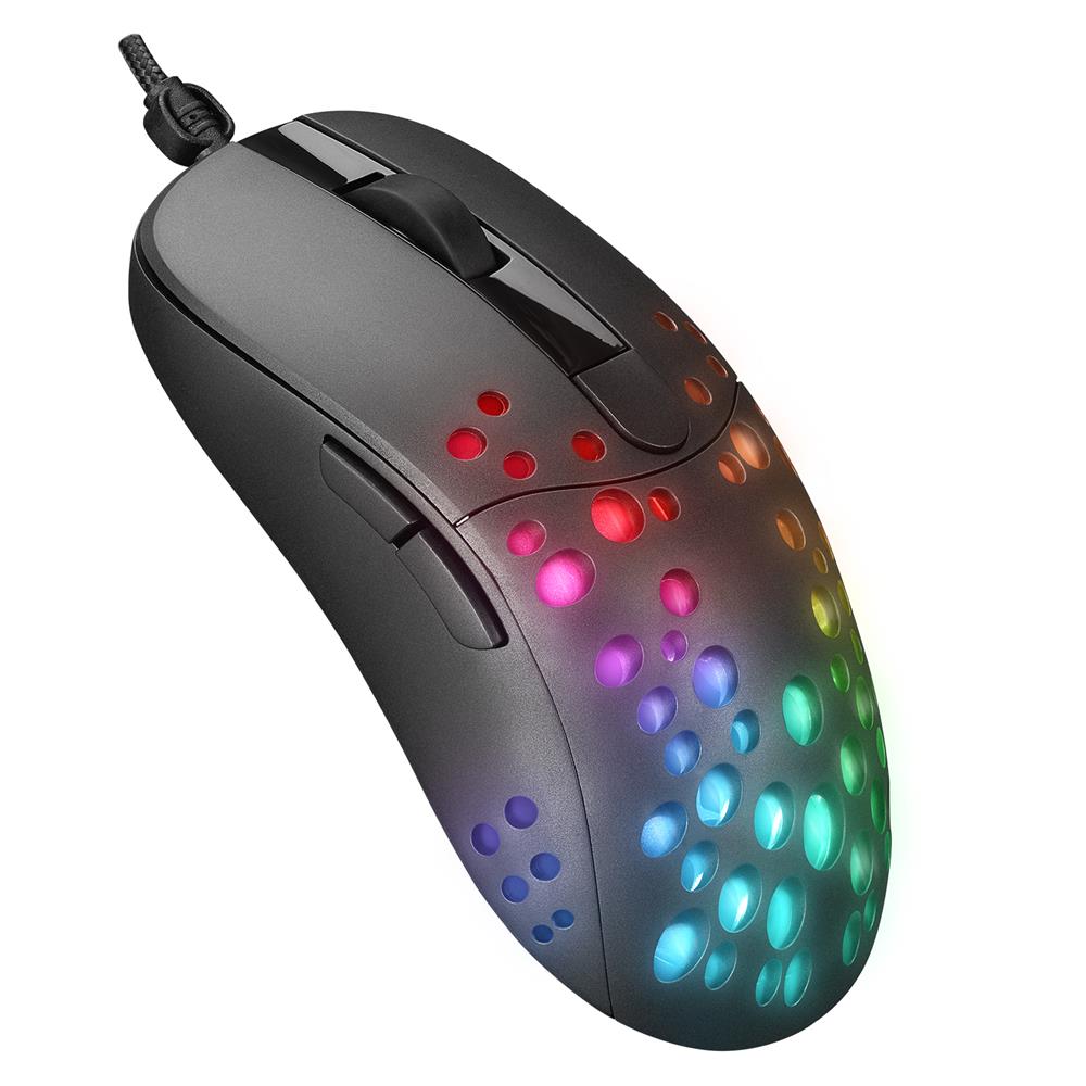 Altec Lansing ALGM7622 Siyah USB Kablolu 6 Tuşlu Renkli Led Işıklı 8000DPI Gaming Oyuncu Mouse