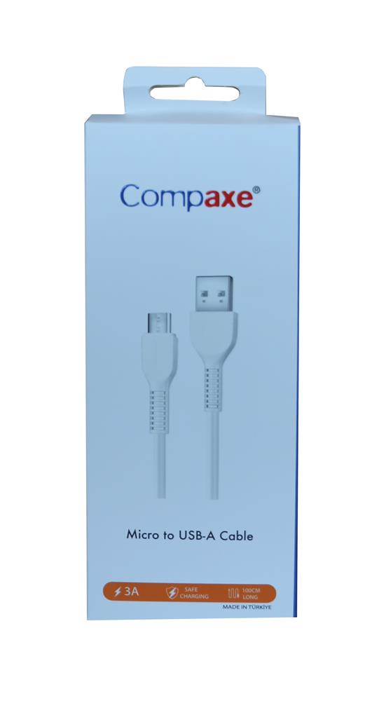 Compaxe Ctk-Stu Usb To Type C3 Amper (Küçük Kutulu) Kablo