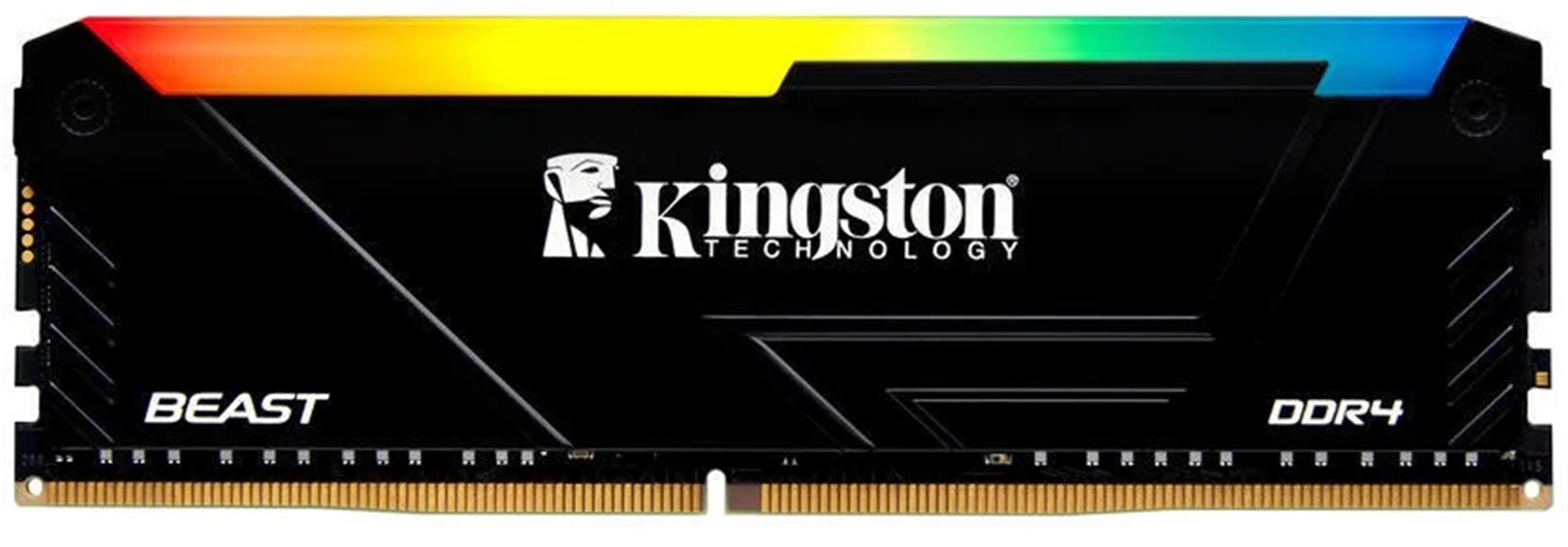 Kingston 16GB Beast RGB Black 3200mhz CL16 DDR4 PC Ram (KF432C16BB2A-16TR)