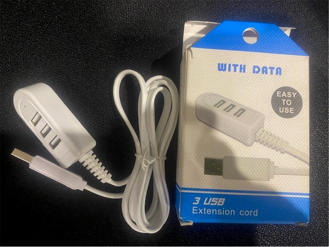 Wıth Data Usb 3 Port Usb Çoklayıcı (Kablo Uzunluğu 110cm)