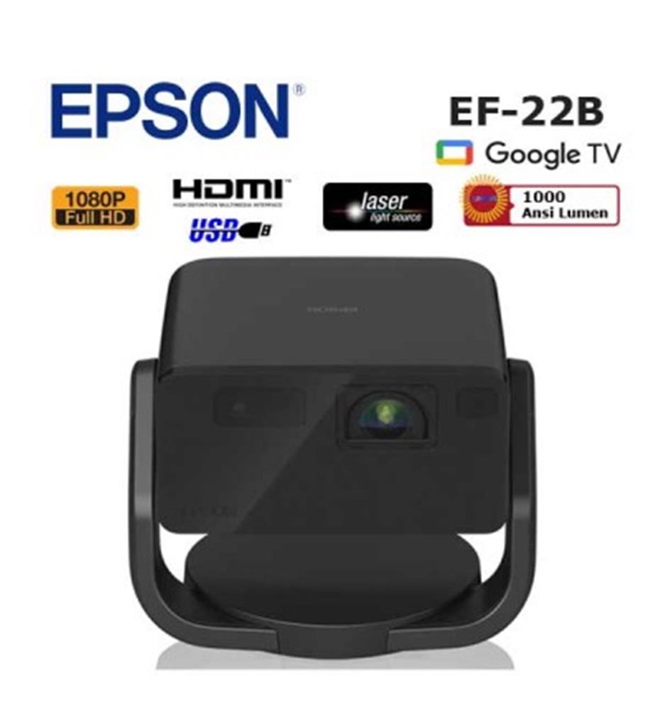 EPSON EF-22B 1000 ANSI LUMEN 1920X1080 FULL HD AKILLI MINI LASER PROJEKSIYON CIHAZI