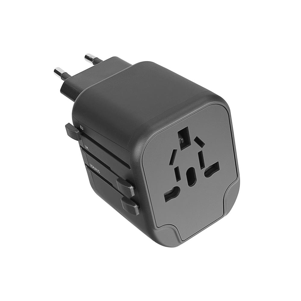 S-link SL-WL024 2-USB 2.4Aı 100-240V Universal Çevirici Priz Adaptör