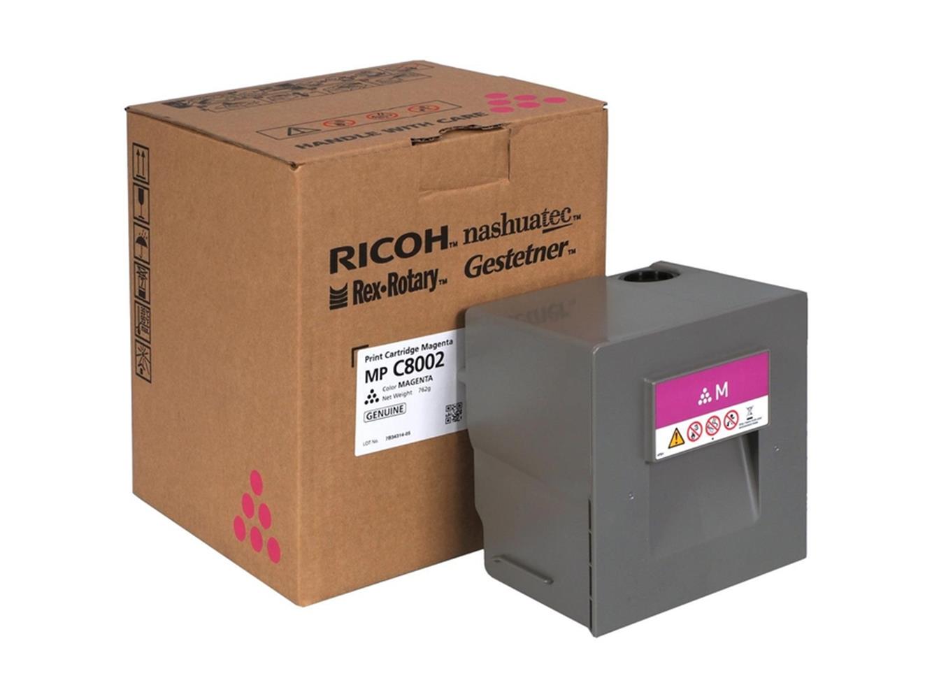 Ricoh MP C6502sp -7502sp -8002sp Kırmızı Toner 29.000 syf.