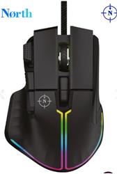 North Ragnarok RGB 12,800 DPI Profesyonel Makrolu Oyuncu Mouse 