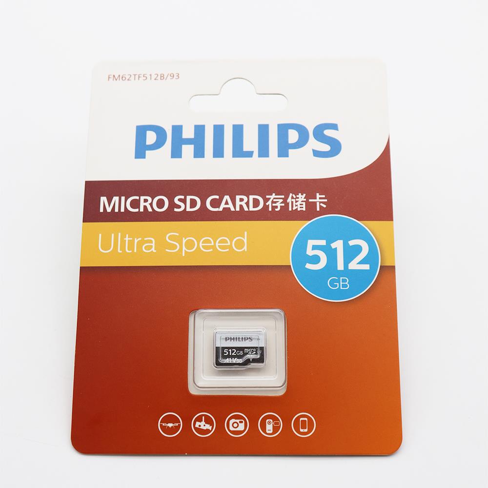 PHILIPS 512GB A1 V30 MICROSDXC HAFIZA KARTI (ADAPT�RSUZ)