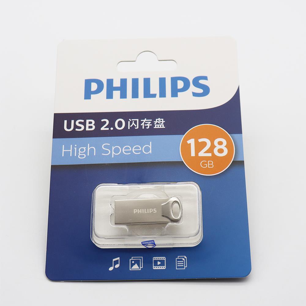 Philips 128Gb Usb 2.0 Metal Flash Bellek