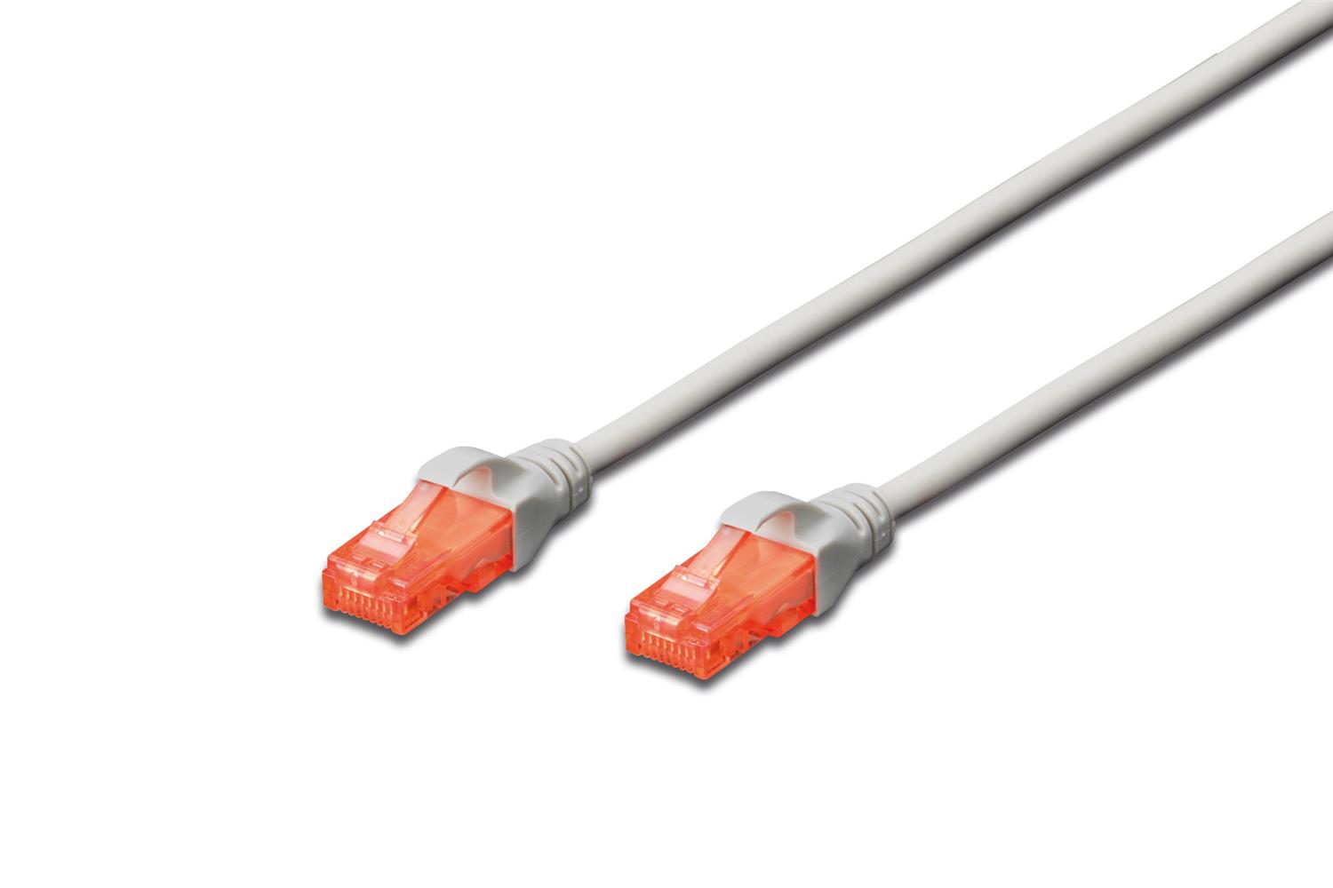 Beek CAT.6A İnce Tip Patch Kablo, U-UTP, 2 metre, AWG 28, Gri Renk, LSZH
