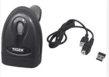 Tiger CS611-BT 1D CCD 2.4Ghz+Bluetooth Kablosuz Barkod Okuyucu  
